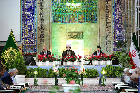مراسم ترتیل خوانی قرآن کریم در حرم مطهر امام رضا (علیه السلام)