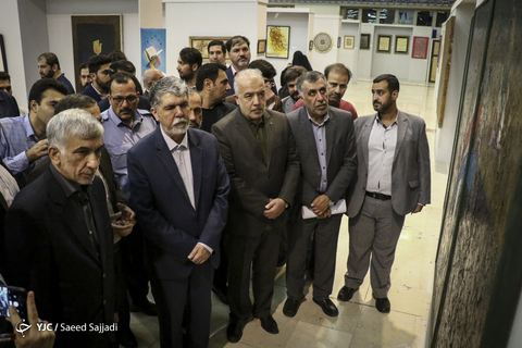 بازدید سید عباس صالحی، وزیر فرهنگ و ارشاد اسلامی از بیست وهفتمین نمایشگاه بین‌المللی قرآن کریم