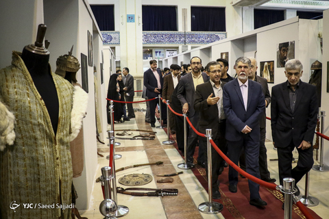 بازدید سید عباس صالحی، وزیر فرهنگ و ارشاد اسلامی از بیست وهفتمین نمایشگاه بین‌المللی قرآن کریم