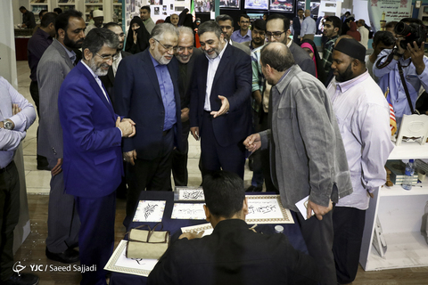 بازدید سردار حسین اشتری، فرمانده کل ناجا از بیست وهفتمین نمایشگاه بین‌المللی قرآن کریم