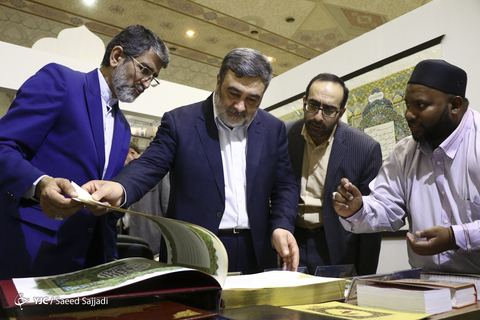 بازدید سردار حسین اشتری، فرمانده کل ناجا از بیست وهفتمین نمایشگاه بین‌المللی قرآن کریم