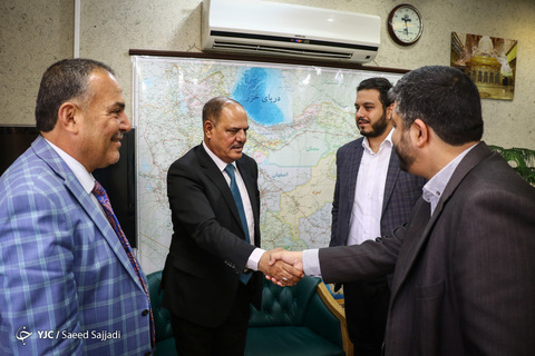 بازدید رئیس سندیکای روزنامه‌نگاران عراق از باشگاه خبرنگاران جوان