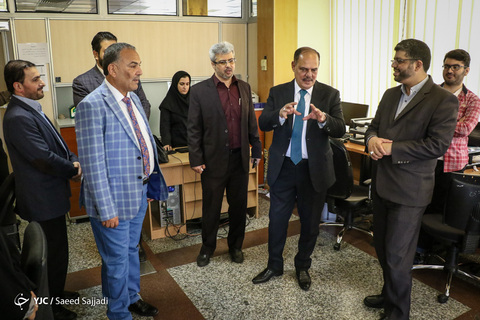 بازدید رئیس سندیکای روزنامه‌نگاران عراق از باشگاه خبرنگاران جوان