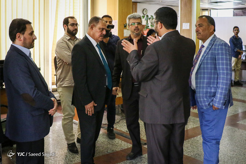 بازدید رئیس سندیکای روزنامه‌نگاران عراق از باشگاه خبرنگاران جوان
