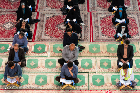 محفل انس با قرآن در امامزاده هلال بن علی(ع)