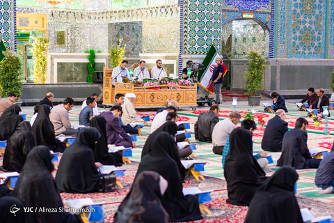 محفل انس با قرآن در امامزاده هلال بن علی(ع)