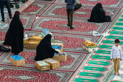 محفل انس با قرآن در امامزاده هلال بن علی(ع)