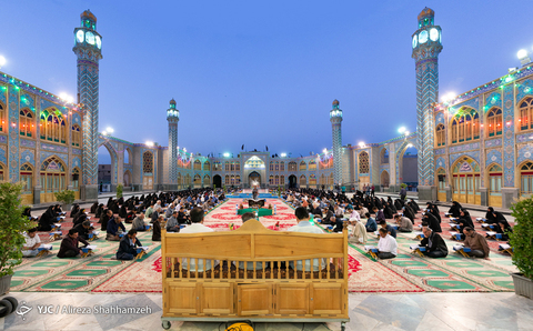 محفل انس با قرآن در امامزاده هلال بن علی(ع)