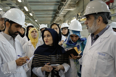 بازدید خبرنگاران از مجتمع غنی سازی شهید احمدی روشن