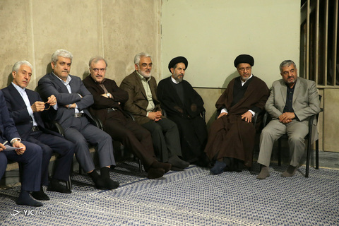 دیدار رمضانی دانشجویان با رهبر انقلاب
