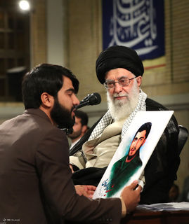 دیدار رمضانی دانشجویان با رهبر انقلاب