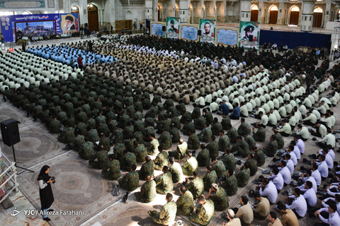 مراسم شکرگزاری نیرو‌های مسلح به مناسبت سوم خرداد