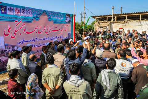 بازدید سردار غیب پرور از مناطق سیل زده گلستان