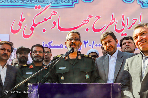 بازدید سردار غیب پرور از مناطق سیل زده گلستان