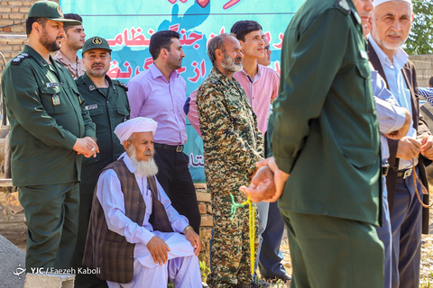 بازدید سردار غیب پرور از مناطق سیل زده گلستان
