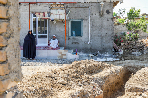 بازدید سردار غیب پرور از مناطق سیل زده گلستان