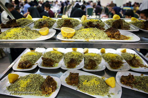 آشپزخانه و مهمانسرای حرم امام رضا (ع) در ماه مبارک رمضان