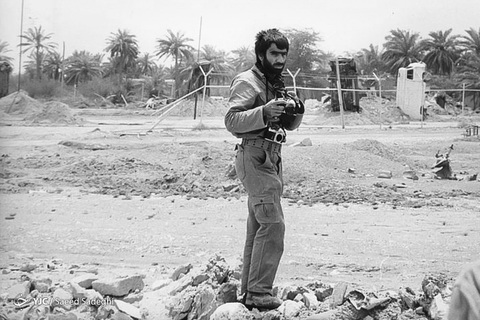 شهید جاوید الاثر کاظم اخوان پس از فتح خرمشهر در عصر روز سوم خرداد ۱۳۶۱