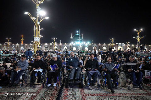 احیای شب نوزدهم رمضان در مشهد مقدس