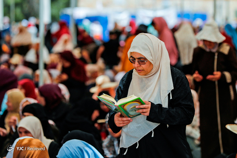 حضور گسترده فلسطینی ها در نماز جمعه مسجد الاقصی