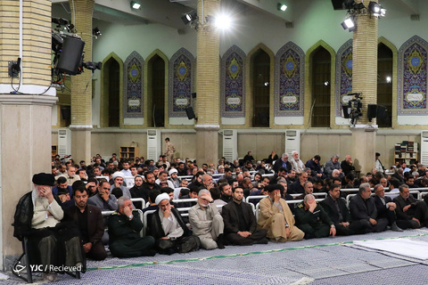 مراسم سوگواری امام علی(ع) در حضور رهبر انقلاب