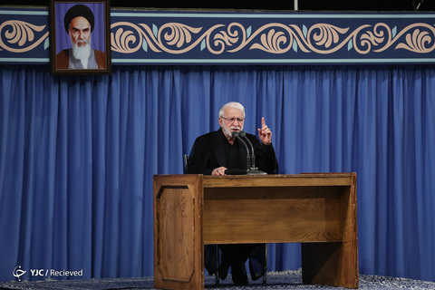 مراسم سوگواری امام علی(ع) در حضور رهبر انقلاب