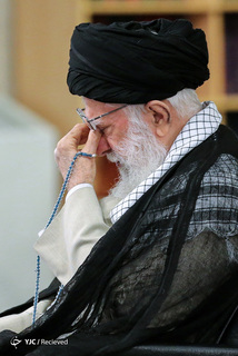 مراسم سوگواری امام علی(ع) در حضور رهبر انقلاب