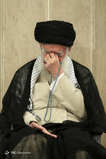 مراسم سوگواری امام علی(ع) در حضور رهبر انقلاب