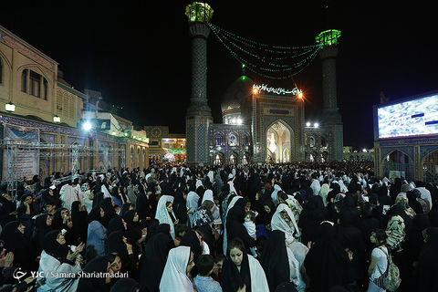 احیای شب ۲۱ رمضان در امامزاده صالح (ع) تجریش