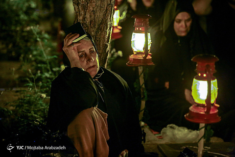 احیای شب ۲۱ رمضان در بهشت الزهراء تهران