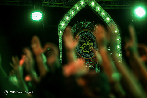 احیای شب ۲۱ رمضان در هیئت ریحانه الحسین (ع) باغ فبض