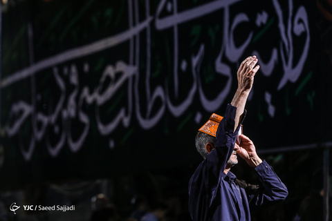 احیای شب ۲۱ رمضان در هیئت ریحانه الحسین (ع) باغ فبض