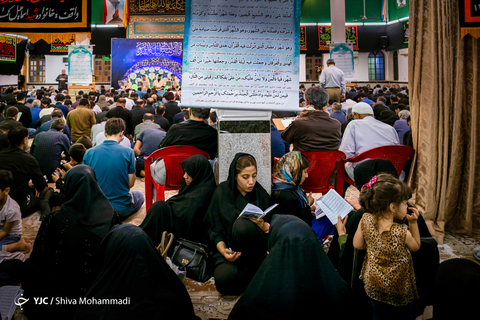 احیای شب ۲۱ رمضان در مصلی بوشهر
