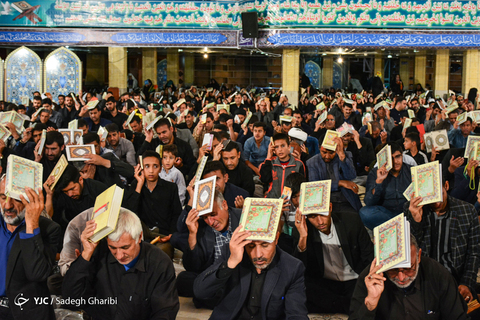 احیای شب ۲۱ رمضان در یاسوج