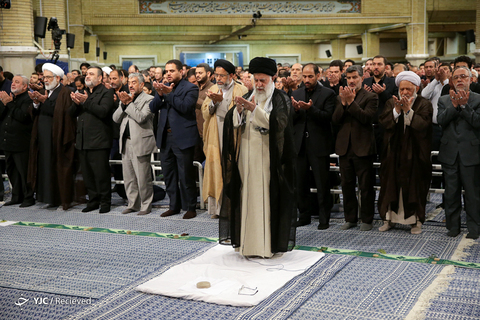 مراسم سوگواری سالروز شهادت امام علی(ع) در حضور رهبر معظم انقلاب