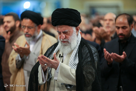 مراسم سوگواری سالروز شهادت امام علی(ع) در حضور رهبر معظم انقلاب