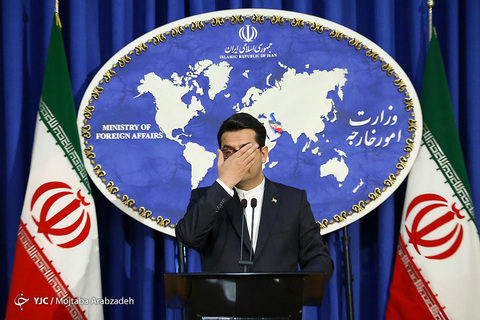 ولین نشست خبری سید عباس موسوی سخنگوی جدید وزارت امور خارجه