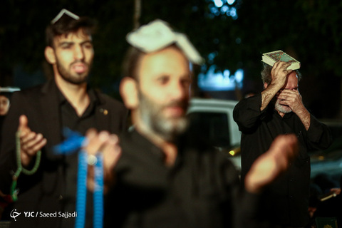 احیای شب ۲۳ رمضان در حسینیه همدانی‌ها (هدایت) تهران