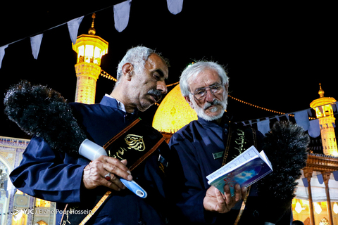 احیای شب ۲۳ رمضان در حرم شاهچراغ شیراز