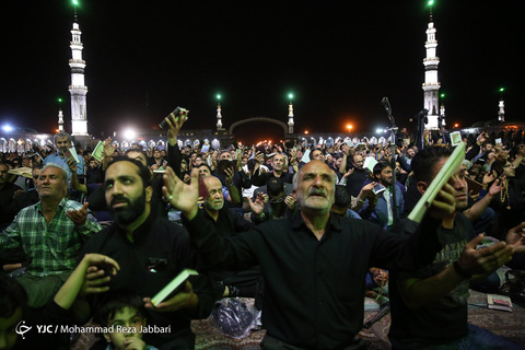احیای شب ۲۳ رمضان در مسجد مقدس جمکران