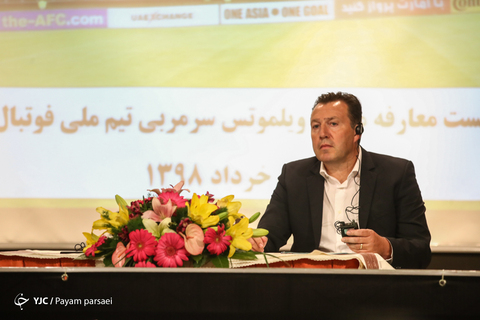 معارفه مارک ویلموتس سرمربی جدید تیم ملی فوتبال ایران