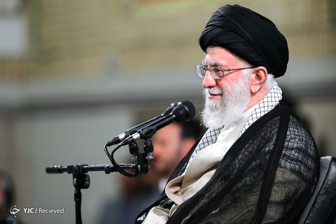 دیدار رمضانی اساتید دانشگاه‌ها با رهبر انقلاب