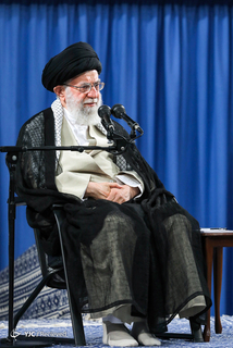 دیدار رمضانی اساتید دانشگاه‌ها با رهبر انقلاب