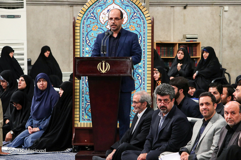 دیدار رمضانی اساتید دانشگاه‌ها با رهبر انقلاب