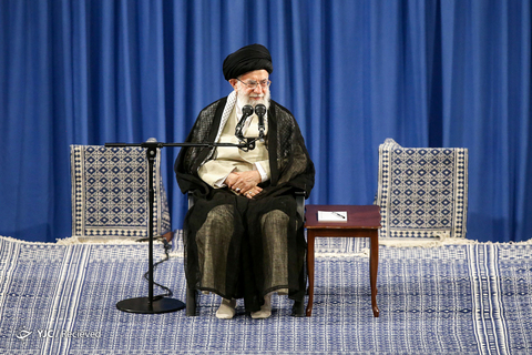 دیدار رمضانی اساتید دانشگاه‌ها با رهبر انقلاب