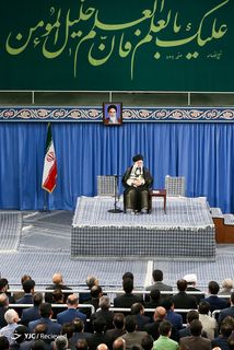 دیدار رمضانی اساتید دانشگاه‌ها با رهبر انقلاب