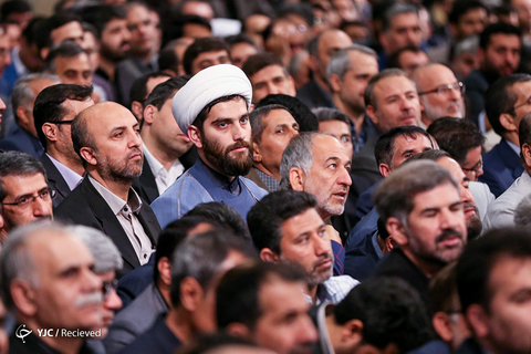 دیدار رمضانی اساتید دانشگاه‌ها با رهبر انقلاب