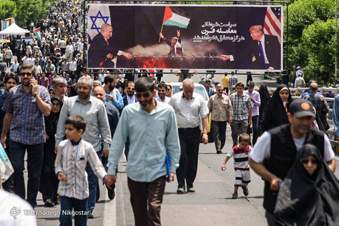 راهپیمایی روز جهانی قدس در تهران -۱