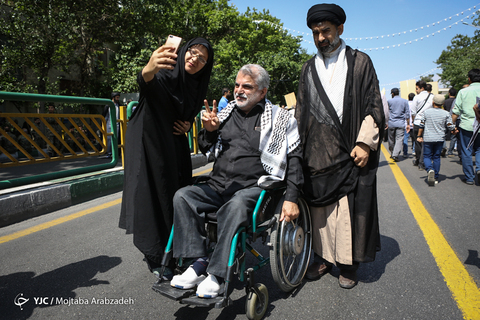 راهپیمایی روز جهانی قدس در تهران -۱
