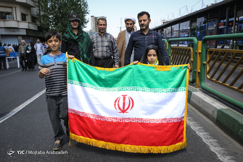 راهپیمایی روز جهانی قدس در تهران -۱